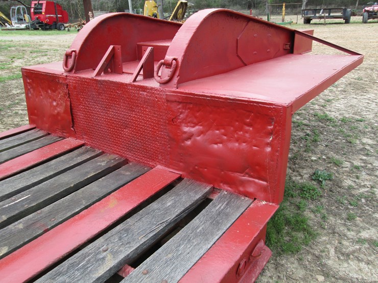 #37288-•-homemade-25'-t/a-steel-fixed-neck-lowboy-trailer-image-10