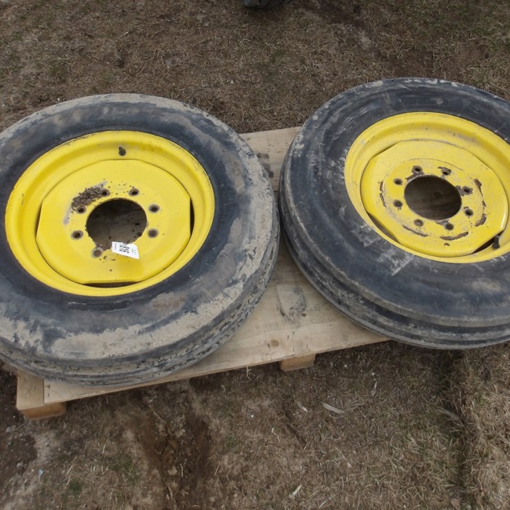 #7816 • (2) 7.50-18 Rims and Tires