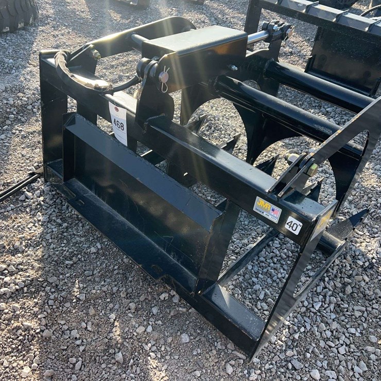 New jmr 40" Mini skidsteer Grapple.