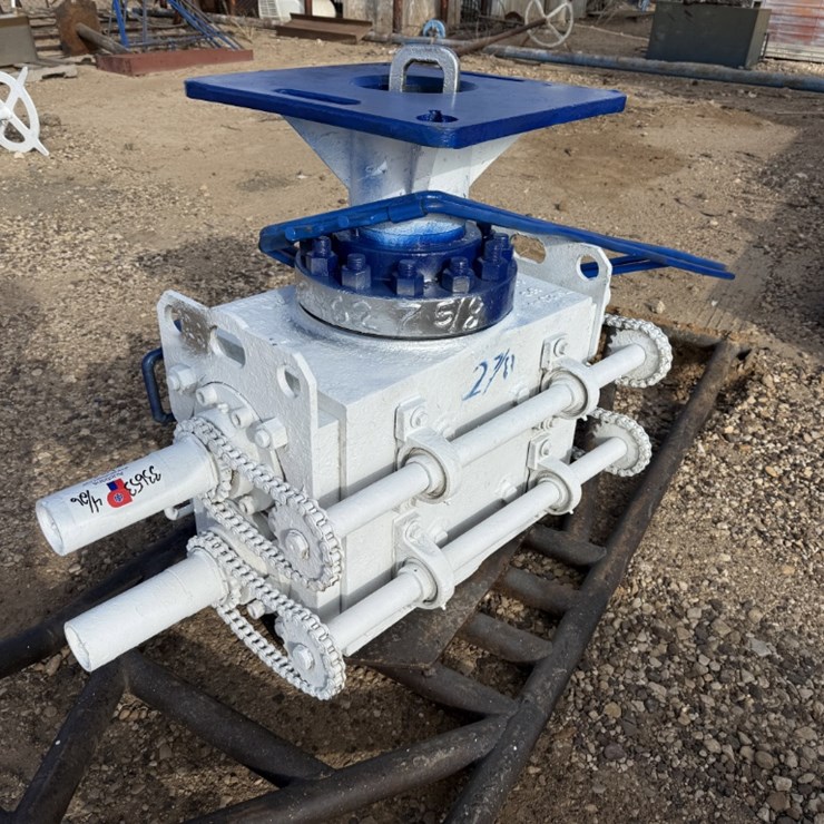 7-1/16 TOWNSEND 3M 2-7/8 DBL MANUAL BLOWOUT PREVENTER , CHARTED