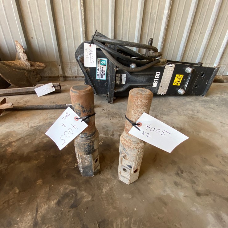 #4005 • Bobcat 2 in Hex to 2 in Round Auger