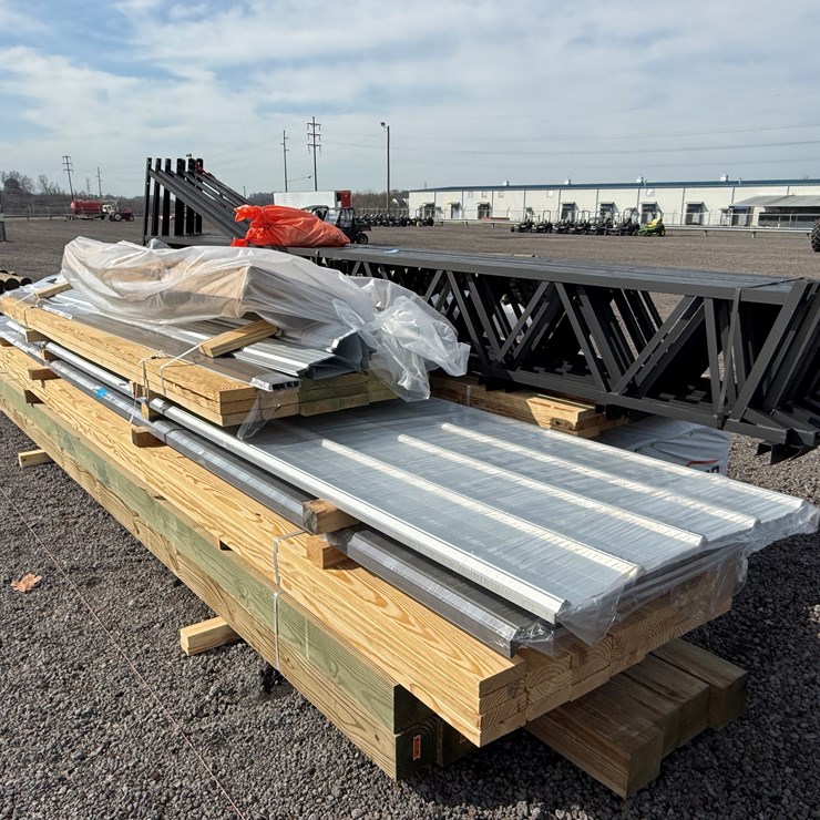 #25 • 32'X48'X14' TALL FULLY ENCLOSED BUILDING PACKAGE