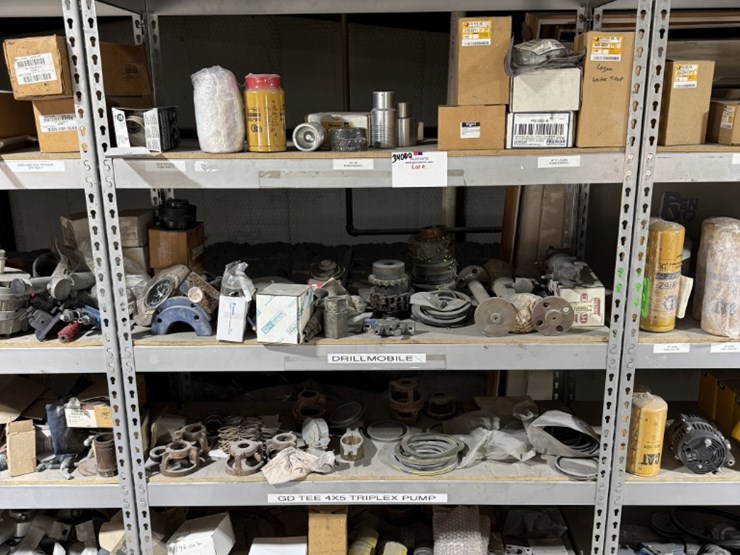 6-shelve-section-of-power-swivel-&-gd-tee-triplex-pump-parts-image-1