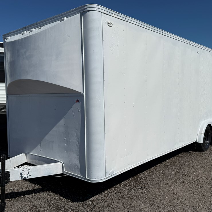 #17 • 24' BUMPER PULL ENCLOSED TRAILER