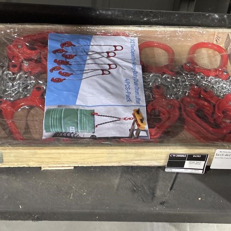 Heavy Duty Chain Drum Lifter