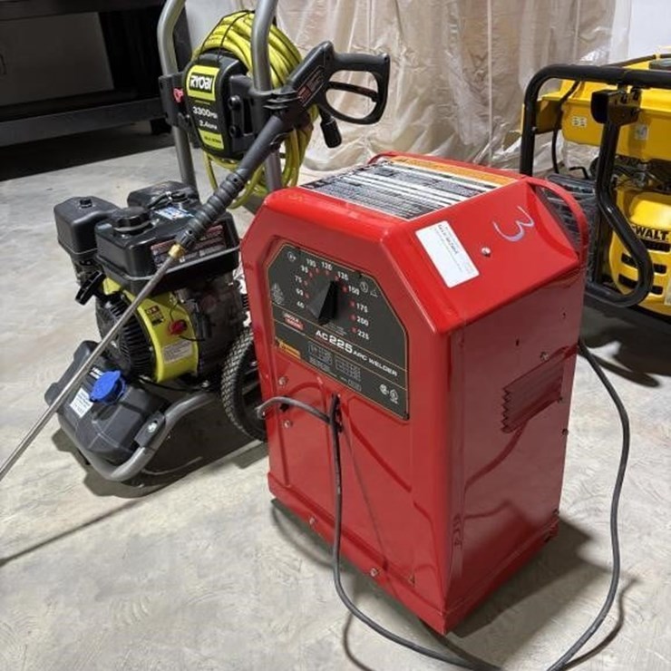 Lincoln Welder & Ryobi Pressure Washer