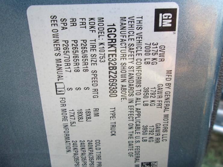 #37320-•-2011-chevrolet-silverado-4x4-pickup-1gcrkte32bz269380-image-34