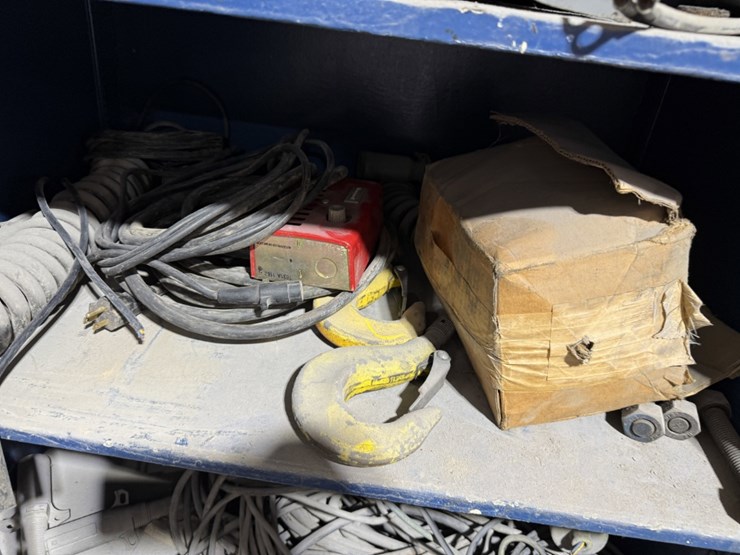 5-shelve-section-of-ps-transmitter-cables,-engine-harness,-hoses,-&-winch-cable-image-3