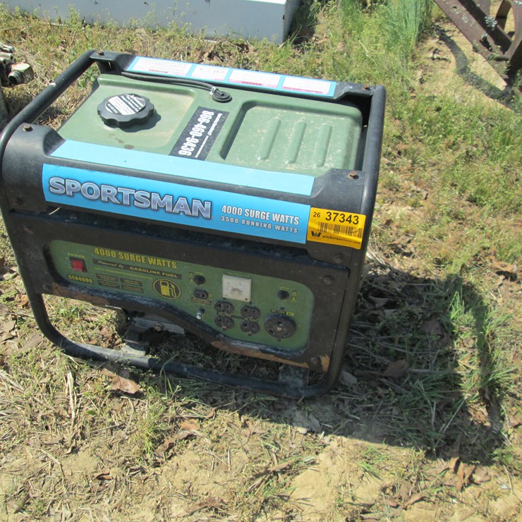 #37343 • Sportsman 4000w Generator