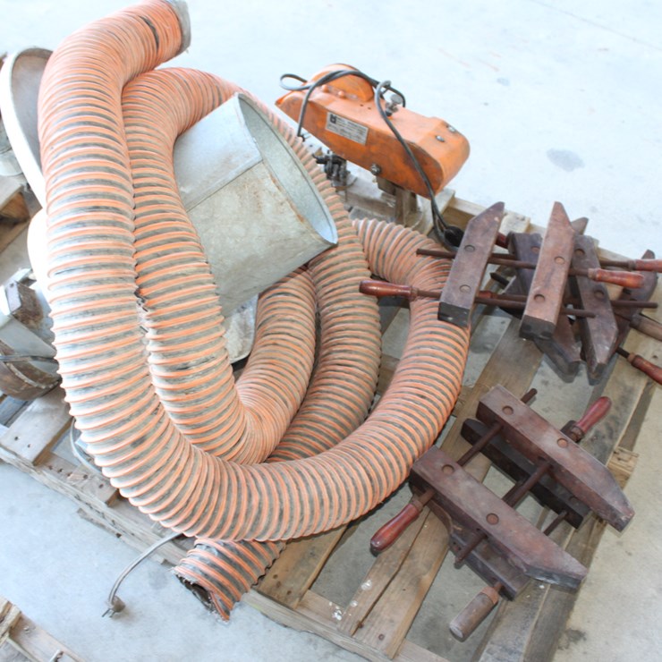 #1042 • Clamps, Dust Collector, Sharpener