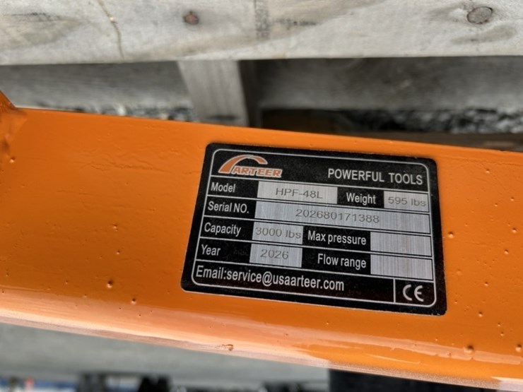 2026-arteer-hpf-48l-hydraulic-pallet-fork-image-6