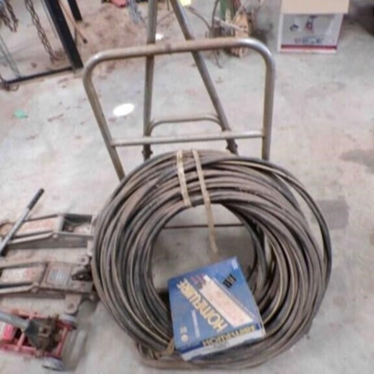 dolly cart with electric wire