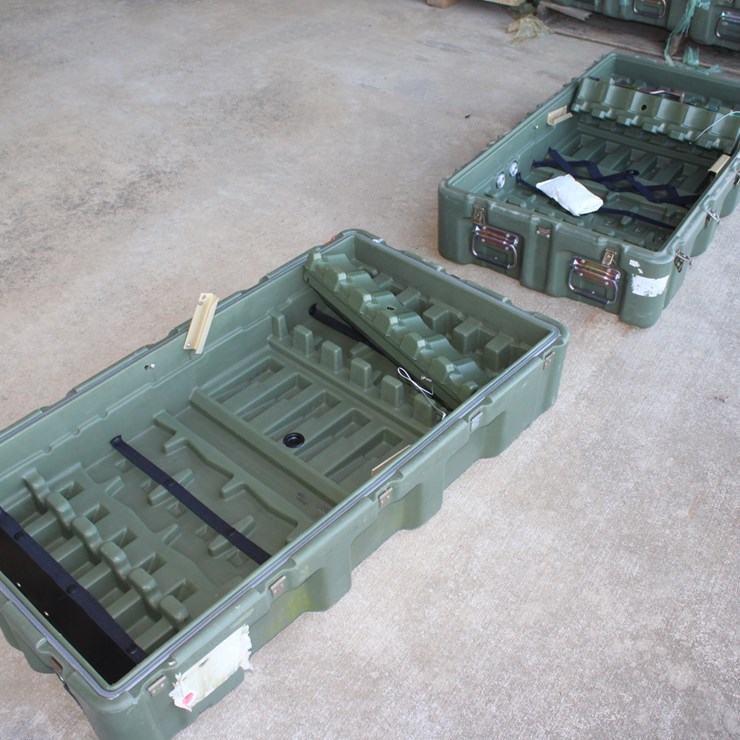 #1072 • (3) Firearm Transport Cases