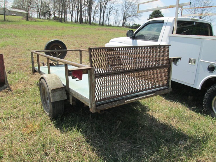 #43964-•-homemade-10'-s/a-steel-utility-trailer-image-4