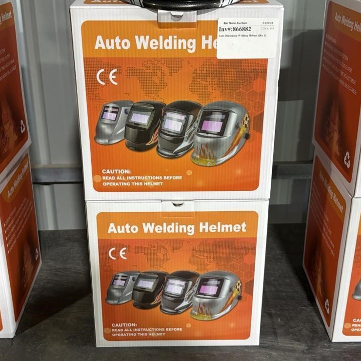 Auto Darkening Welding Helmet (Qty 2)