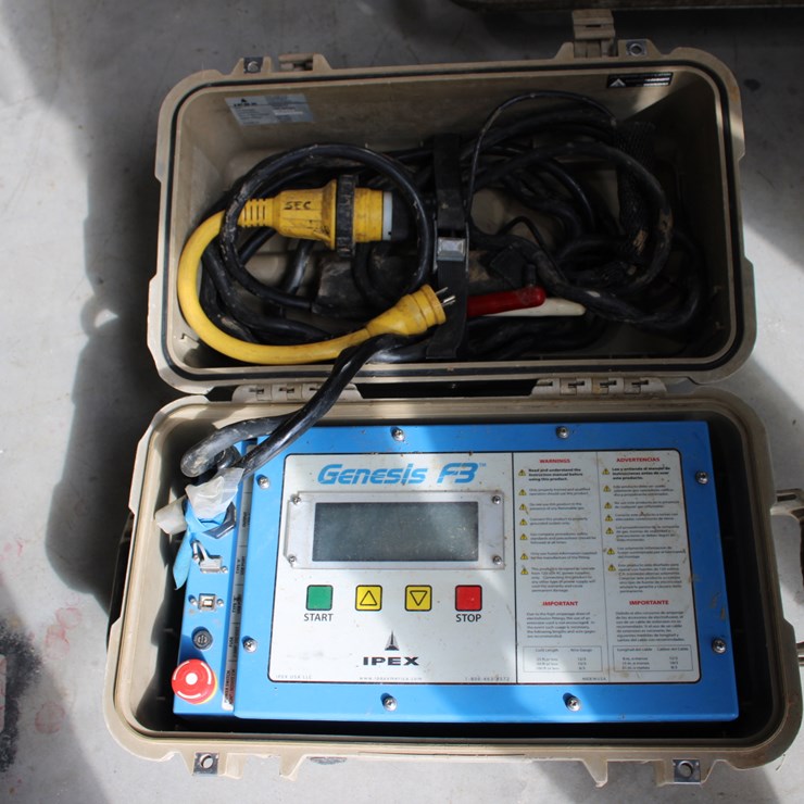 #1029 • Electrofusion Machine Plastic Welder Genesis F3