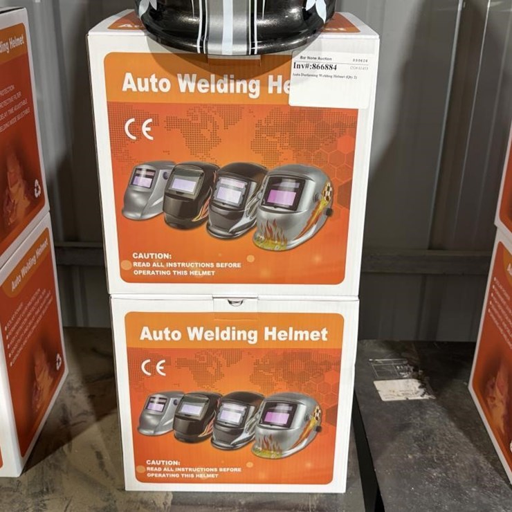 Auto Darkening Welding Helmet (Qty 2)