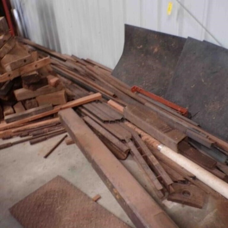 Square tubing, flat steel, cut offs