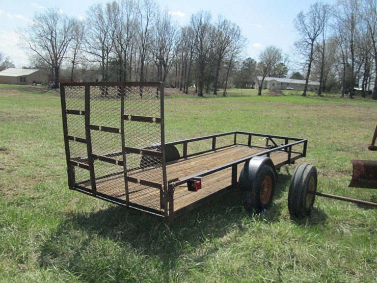 #43951-•-homemade-14'-s/a-steel-utility-trailer-image-3