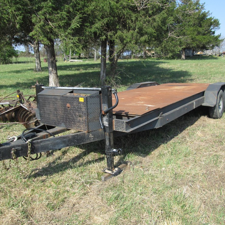 #37311 • 2026 Homemade 21' T/A Steel Equipment Trailer ARKVIN000445750510