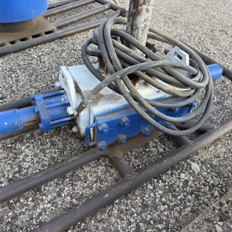 7-1/16 TOWNSEND 5M 2-3/8 SGL STUD HYDRAULIC BLOWOUT PREVENTER, CHARTED