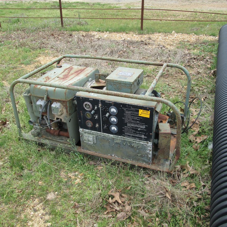 #38186 • Us Department of Defense Mep 018A 10 kw 60 hz Generator FA6605211