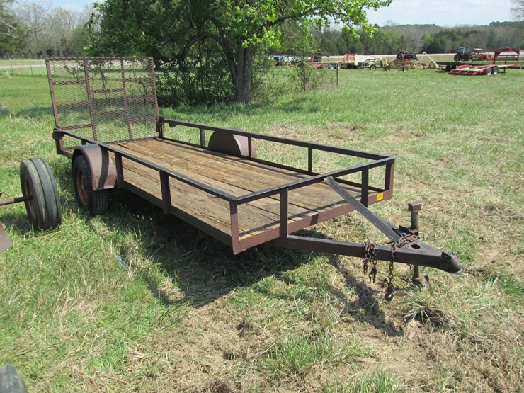 #43951-•-homemade-14'-s/a-steel-utility-trailer-image-2