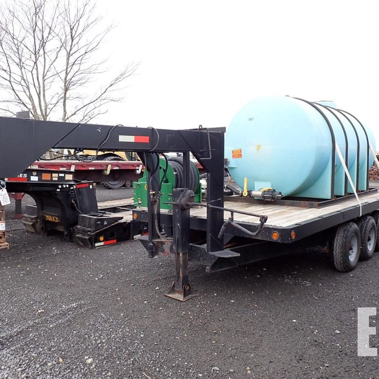 1600 GALLON NURSE TANK ON TRAILER 3466
