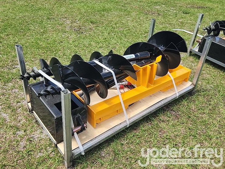 unused-2026-giyi-skid-steer-loader-auger-with-extra-rod-image-2