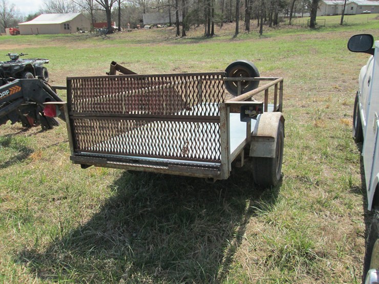 #43964-•-homemade-10'-s/a-steel-utility-trailer-image-3
