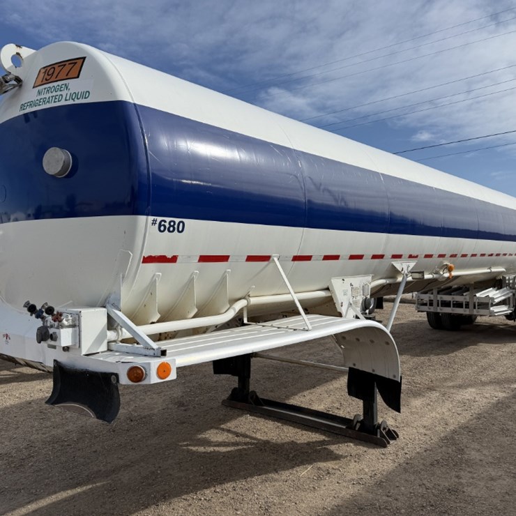 2009 CS&P 7,600 GAL. LN2 NITROGEN T/A TRANSPORT TRAILER