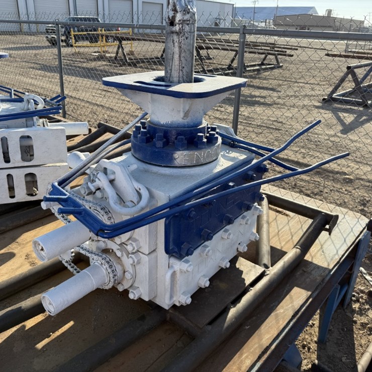 7-1/16 TOWNSEND 3M 2-7/8 DBL MANUAL BLOWOUT PREVENTER, CHARTED