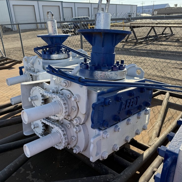 6 REEDY 3M 2-3/8 DBL MANUAL BLOWOUT PREVENTER, CHARTED