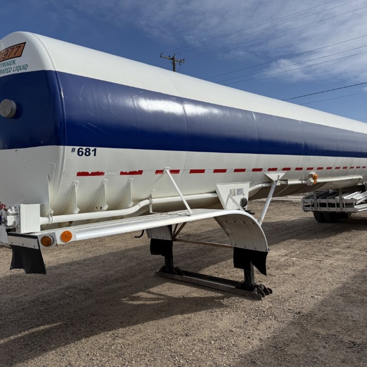 2009 CS&P 7,600 GAL. LN2 NITROGEN T/A TRANSPORT TRAILER