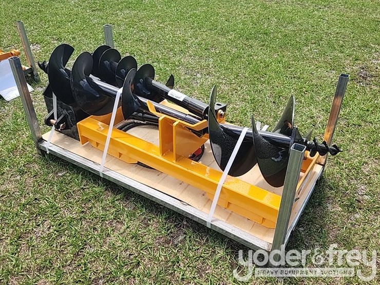 unused-2026-giyi-skid-steer-loader-auger-with-extra-rod-image-1