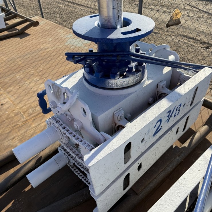 6 REEDY 3M 2-3/8 DBL MANUAL BLOWOUT PREVENTER, CHARTED