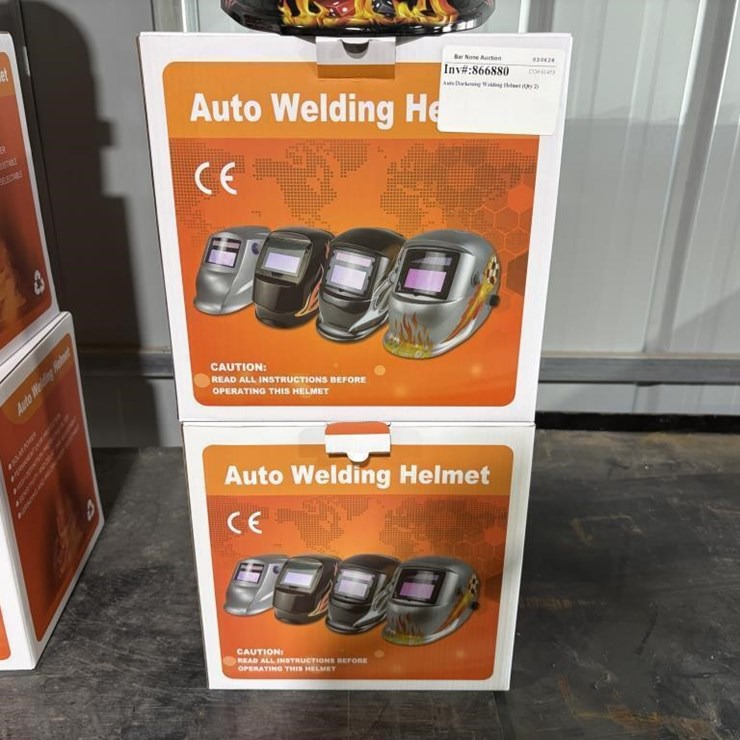Auto Darkening Welding Helmet (Qty 2)