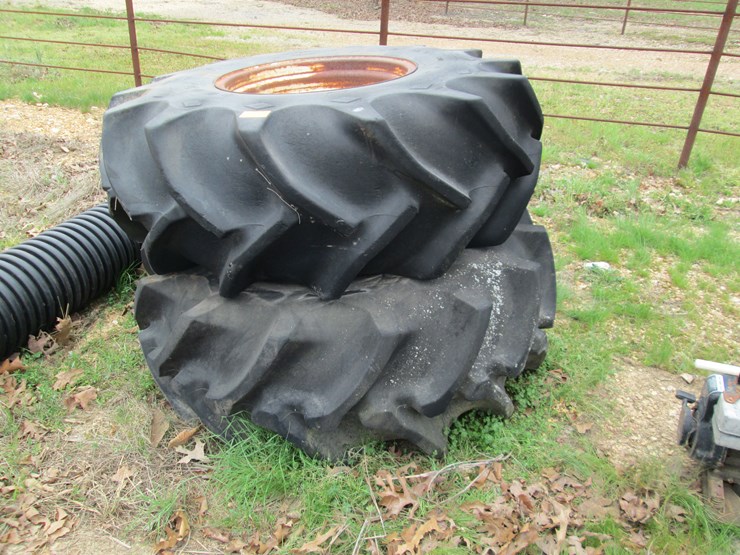 #38184-•-lot-of-(2)-goodyear-23.1-26-tractor-tires-image-1