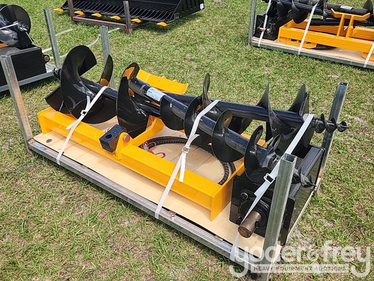 unused-2026-giyi-skid-steer-loader-auger-with-extra-rod-image-3