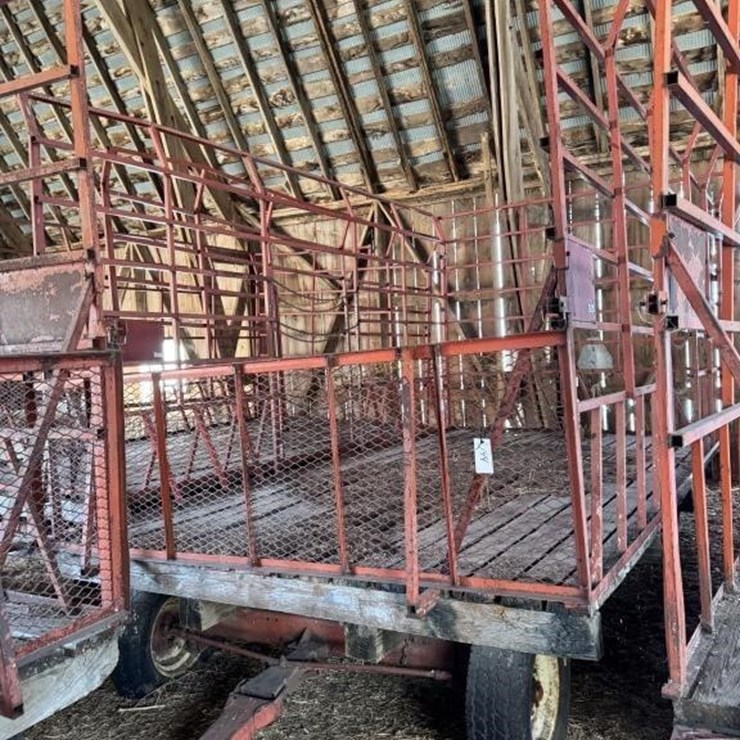 K&K 16' bale rack & gear