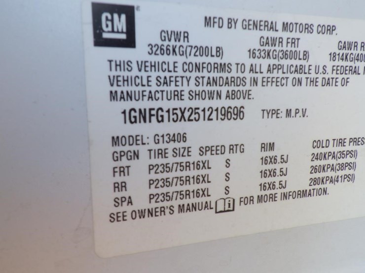 2005-chevrolet-express-1500-image-15