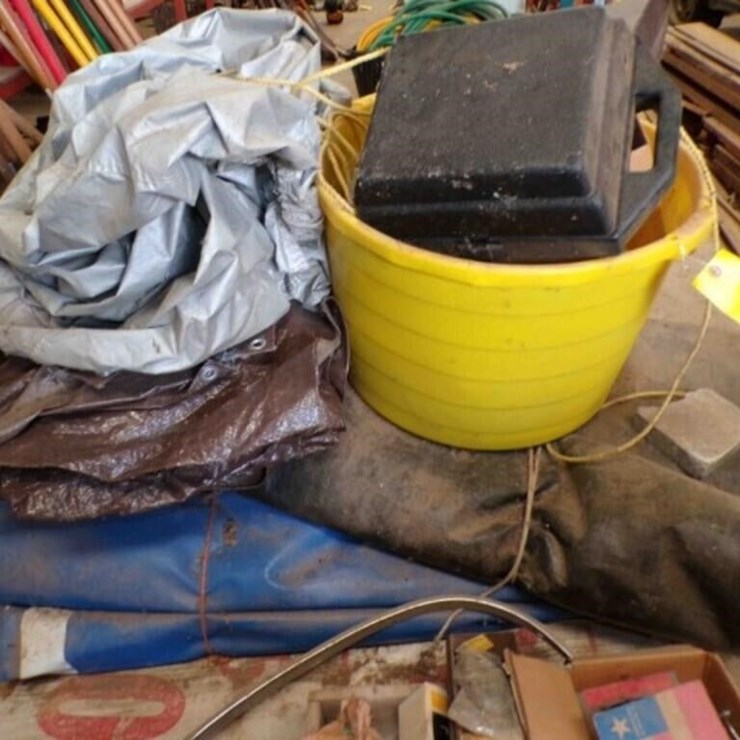 multiple tarps, etc.