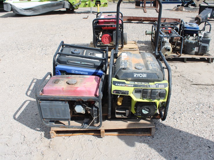 #1023-•-(2)-pallets-of-generators-image-1