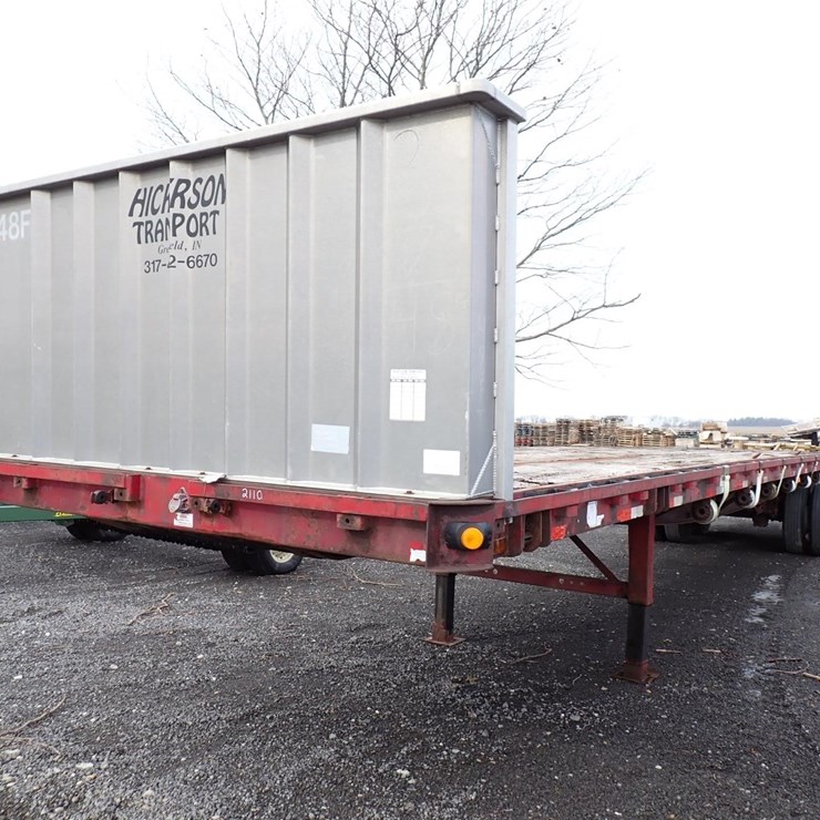 48' FLAT BED TRAILER