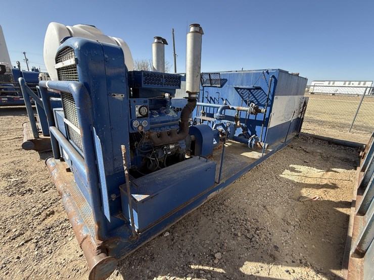 mcm-4x5-centrifugal-pump-chemical-mixing-plant-p/b-detroit-6v71-240hp,-skidded-image-1