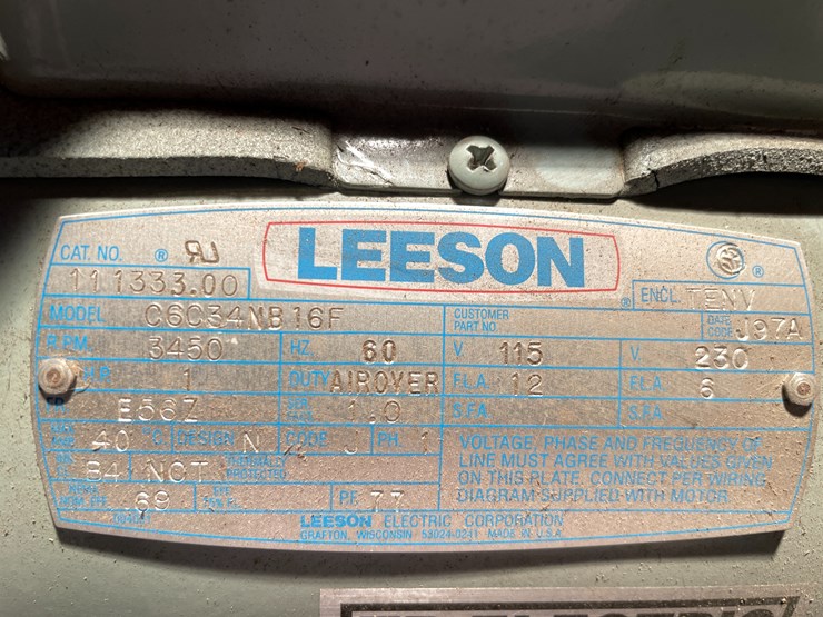 #2544-•-new-leeson-electric-motor-image-8