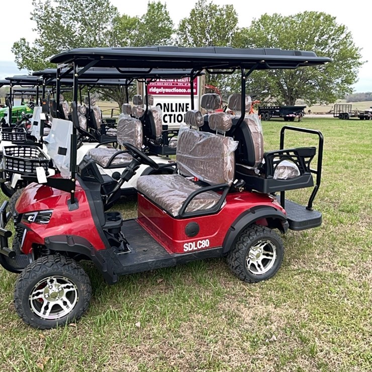 brandnew 4 seat electric golf cart