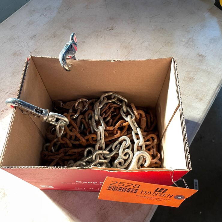 #2528 • Various Gate Chains and Clip On Ends