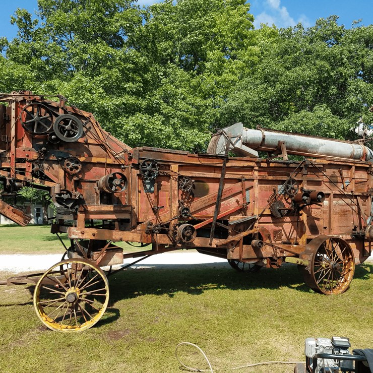 1911 Russell 36 x 60 Wood Threshing Machine