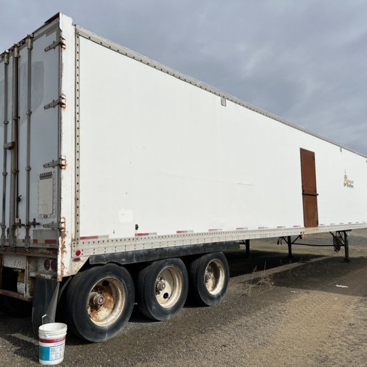 1984 Alloy Tri-Axle Dry Van Trailer